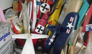 ラジコン飛行機のコレクション
