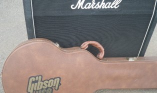 Gibson ギターケース、Marshall ギターアンプほか　