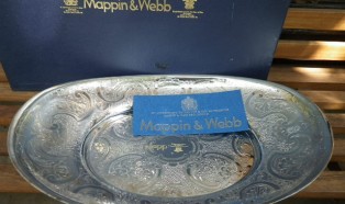 Mappin&Webb　オーバルトレー