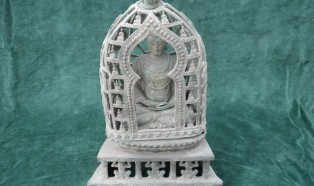 唐金の仏像